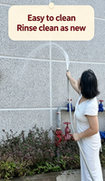 Revêtement acrylique marbré de luxe à haute dureté, appliqué au truelle |   Revêtement liquide effet granit pour murs extérieurs, application au pinceau