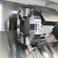 Torno Horizontal Automático de Bancada Inclinada Simple TCK80 con Control FANUC para Piezas Metálicas de Torneado de Servicio Mediano