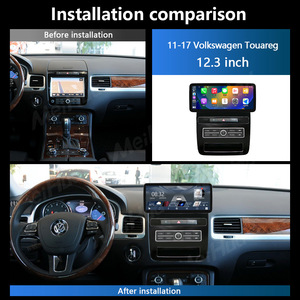 Meihua 12.3-inch Android Car Stereo DVD <span class=keywords><strong>Player</strong></span> GPS DSP bảng điều khiển cho Volkswagen Touareg 2011-2017 - Product Image 6