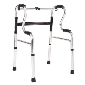 Andador de Aluminio Ajustable y Plegable para Apoyo a la Movilidad de Personas Mayores - Product Image 2