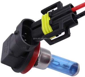 New SKYEARTH High Temperature Resistant H11 Headlight <b>Socket</b> (Black) for Universal Fitment-Reliable Electrical Connection Harsh - Product Image 4
