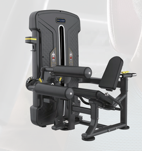 Máquina de gimnasio para el hogar: Prensa de piernas y curl de piernas con carga de placas para ejercicio de fuerza - Product Image 2
