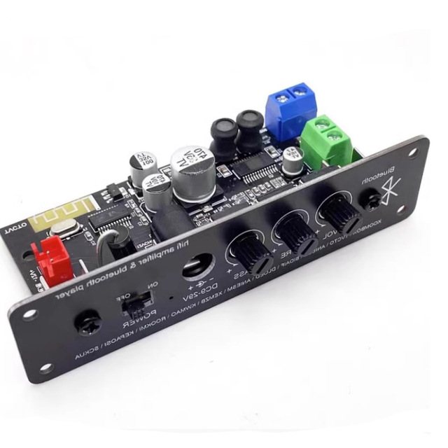BT amplifier module audio receiver car audio speaker 12v amplifier board adapter DIY modification