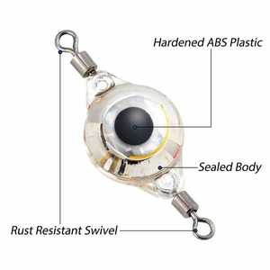 Mini Fishing Led Lure Light Deep Drop Eye Shape <strong>Flashlight</strong> Underwater <strong>Fish</strong> Attractant Light - Product Image 4