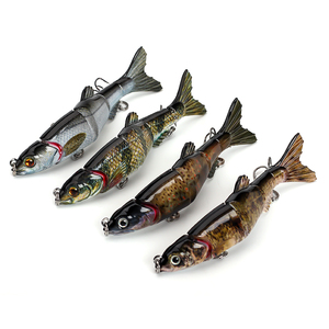 XINV VMJM05-4.5 "<span class=keywords><strong>Leurre</strong></span> de pêche multi-articulé en gros <span class=keywords><strong>Leurre</strong></span> de pêche réaliste à 5 segments - Product Image 1