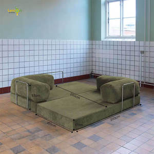 Hôtels Chesterfield une place bon marché canapé de salon éponge convertible remplissage comprimé emballé sous vide pour bureaux hôpitaux - Product Image 1