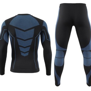 DF ESDY 6 New Outdoor Thermal Polyester Seamless <b>Underwear</b> Sports Fitness Set Yoga Skiing Sweat-Wicking Quick-Dry <b>Compression</b> - Product Image 4