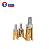 Accessoires de machine CNC mâchoires de traction BT40 broche griffe de brochage filetage externe quatre griffes pour broche 45 degrés pince à 4 pétales