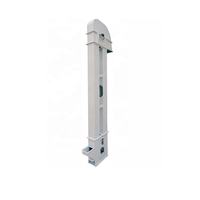 Élévateur à godets vertical en acier au carbone pour riz, équipement de levage pour moulin à riz, 1,5 kW, vitesse réglable