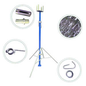 48/60 Shore Posts Acro Props Construction Heavy Duty Réglable Échafaudage Acrow Steel Prop 6m - Product Image 1