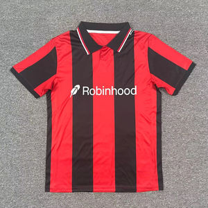 ชุดฟุตบอลฤดูร้อน ฤดูกาลใหม่ 2025/26 ดีไซน์สวยตามสั่ง เสื้อเหย้า/เยือน แขนสั้น โพลีเอสเตอร์ แห้งเร็ว - Product Image 1