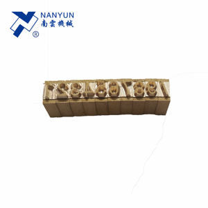 पीतल के स्टांप पत्र और तांबे के वर्ण प्रकार धातु वर्णमाला फोंट और बैच तिथि कोडिंग मशीन के लिए अंक - Product Image 6