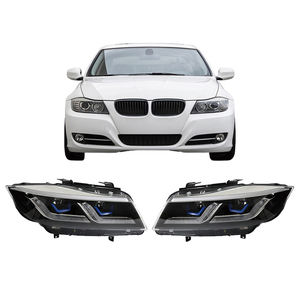 SAMORTT para Serie 3 <span class=keywords><strong>E90</strong></span> 2004-2011 Faros LED 320i 318i 330i DRL Proyector Luces Delanteras 12V Accesorios para Automóviles - Product Image 4