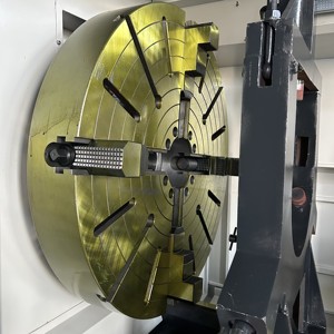 Shenzhong <span class=keywords><strong>CNC</strong></span> <span class=keywords><strong>Lathe</strong></span> với thủy lực <span class=keywords><strong>Chuck</strong></span> 1250mm Swing trên giường ck61125 755mm hướng dẫn đường sắt GSK/knd/Siemens hệ thống - Product Image 6