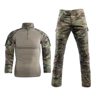 Russia Digital Color Atac FG Men's Tactical Frog Suit Tactical Shirt And Pants Uniform