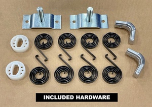 Kit de système de bâche basculante électrique en aluminium à 4 ressorts pour camion benne jusqu'à 23 pieds de large - Product Image 2