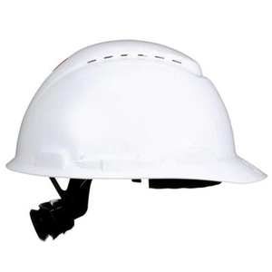 Casco de Seguridad Blanco, Casco Protector Industrial con Suspensión Ajustable para Trabajos de Construcción - Product Image 1