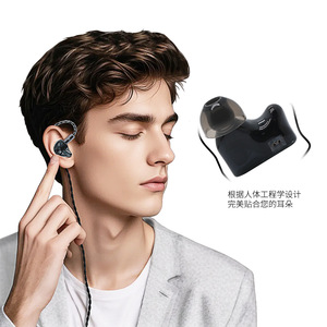 Creative Resin HiFi In-Ear <b>Wired</b> Headphones 20Hz-20KHz Dynamic Balanced Armature Drivers Stage Karaoke Gaming - Product Image 4