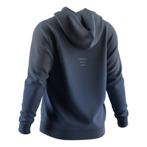 Sweat-shirt à capuche épais de mode extérieure avec poches, design par sublimation, vente en gros - Product Image 2