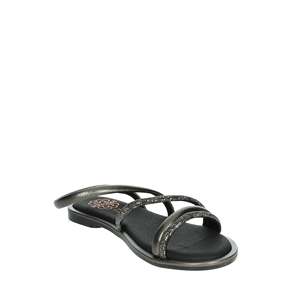 Sandalias Planas para Mujer Porronet 7010, Diseño con Tiras, Color Antracita - Product Image 5