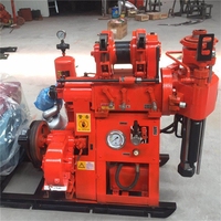 La plate-forme de forage de puits d'eau entièrement hydraulique XY-100 et la plate-forme de forage de surface rotative ont une profondeur de forage de 100 mètres