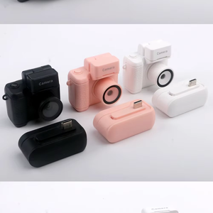 Mini caméra compacte HD 1080P Y4000 avec station d'accueil pour batterie, lampe flash, enregistreur vidéo sans fil portable, caméra numérique - Product Image 1