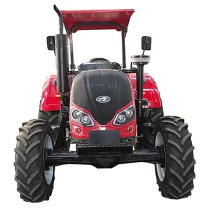 Farm YTO Diesel Engine Four Wheel QLN-1004 100HP 73.5KW Agriculture Wheeled Tractor With Air Condition Cabin Price In Australia