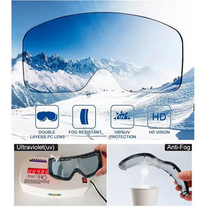 Desniger スキーゴーグル CE UV400 保護 スノーボードグラス ミラー偏光レンズ OEM 曇り止め スノースポーツサングラス カスタムロゴ - Product Image 4