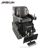 JINGKUN Grattoir électrique industriel robuste 48V 2000W haute puissance pour le décapage de revêtements de sol en béton et l'élimination d'adhésifs