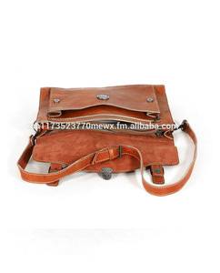 กระเป๋าเอกสารสไตล์วินเทจทำด้วยมือสไตล์โมร็อกโก - Product Image 3