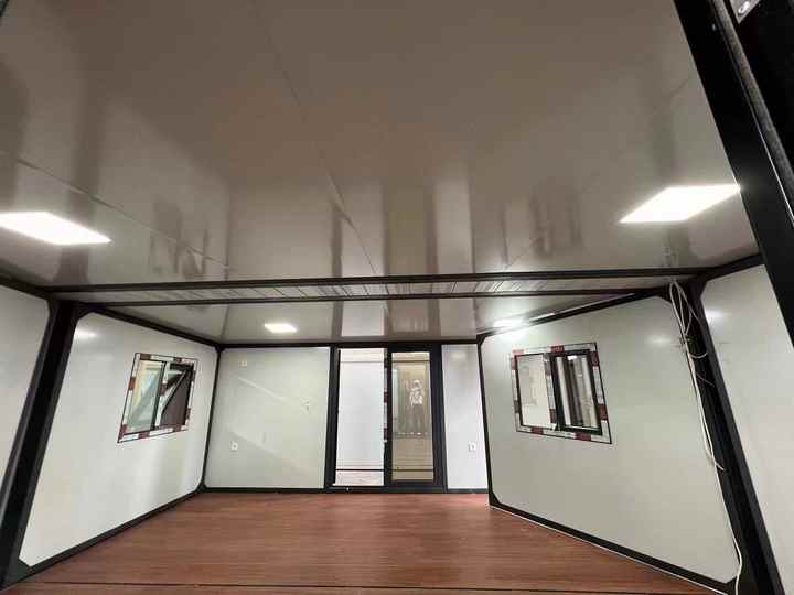 Prefab Modular Tiny Foldable Steel Office 1 2 Bedrooms Storage Collapsible Expandable Container House