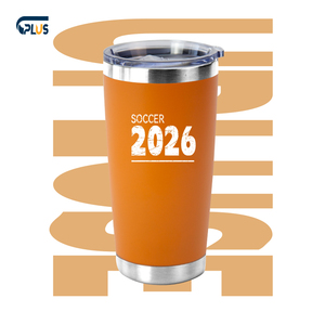 Eco Friendly Food Grade 304 Stainless Steel 20oz Tumbler Cup BPA Free Insulated Beer Mug for Promotional Business Gifts 2026