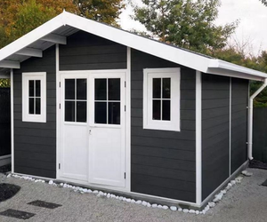 Case Modulari Serie E EASYGREEN in Legno e Acciaio WPC, Appartamenti, Casette da Giardino, Magazzini per Costruzioni e Stoccaggio Esterno - Product Image 5