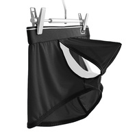 Caleçons pour hommes en maille transparente avec pochette pour pénis, double ouverture, manchon pour pénis à devant ouvert, sous-vêtements, garniture de ceinture, lingerie érotique, personnalisation OEM