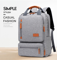 Sac à Dos Personnalisé avec Logo Pas Cher en Gros pour Femmes et Hommes, Ensemble de Sac à Dos Professionnel Fonctionnel, Grand Sac d'École Durable en Nylon