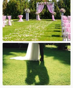 Thảm Màu Xanh Lá Cỏ Nhân Tạo Đám Cưới Cỏ Nhân Tạo Thảm Đám Cưới Lối Đi - Product Image 5