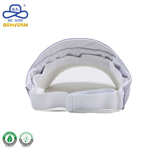 หมวกแก๊ปปีกโค้งแบบมีแถบซับเหงื่อปรับได้ สีสันตัดกัน รับผลิตแบบ OEM ODM พร้อมสกรีนโลโก้ตามสั่ง สำหรับผู้หญิง เล่นกีฬากลางแจ้ง - Product Image 3