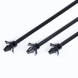 Heiß verkaufte PA66 selbstsicher nde AUTO Kunststoff binder und Nylon Push Mount Tie