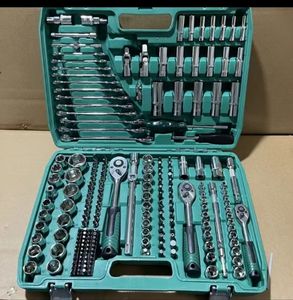Juego <span class=keywords><strong>de</strong></span> <span class=keywords><strong>Herramientas</strong></span> Mecánicas para Reparación <span class=keywords><strong>de</strong></span> Automóviles, 216 Piezas, Juego <span class=keywords><strong>de</strong></span> Llaves <span class=keywords><strong>de</strong></span> Tubo, Estuche <span class=keywords><strong>de</strong></span> <span class=keywords><strong>Herramientas</strong></span>, Otras <span class=keywords><strong>Herramientas</strong></span> para Vehículos - Product Image 1