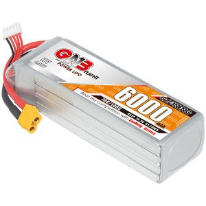 Batterie Lipo GNB 2S 3S 4S 5S 6S 8S HV 6000mAh 70C 140C adaptée aux drones FPV à aile fixe, accessoires de batterie <span class=keywords><strong>XT60</strong></span> <span class=keywords><strong>XT90</strong></span> - Product Image 1