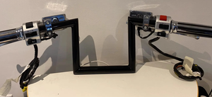 Ape Hanger 14 "25MM 1" manillar estilo Z manillar de arrastre para <span class=keywords><strong>Harley</strong></span> Honda Yamaha Kawasaki Chopper <span class=keywords><strong>Bobber</strong></span> accesorios de motocicleta - Product Image 2