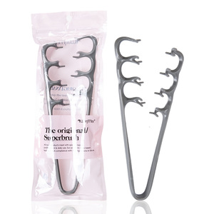 Decorative Hair CombPetal-shaped Hair groove Board Comb with Fluffy Double Texture Design - Product Image 1