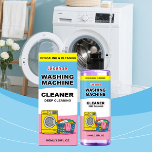 Nettoyant pour lave-linge 100 ml, désodorise et élimine les taches du tambour intérieur de la <span class=keywords><strong>machine</strong></span> <span class=keywords><strong>à</strong></span> <span class=keywords><strong>laver</strong></span>, nettoyage en profondeur pour lave-linge. - Product Image 1