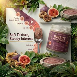 Puré de Frutas Exóticas en Polvo para Reptiles y Geckos, Gel de Inicio para Crías, Apoyo a la Salud Intestinal y al Calcio - Product Image 6
