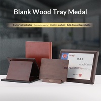Plaques d'honneur semi-finies en bois, personnalisables et pliables, fabriquées en Chine, pour le commerce transfrontalier spécialisé