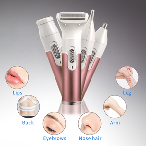 Afeitadora recargable inalámbrica <span class=keywords><strong>para</strong></span> vello púbico 4 en 1, depiladora íntima indolora <span class=keywords><strong>para</strong></span> mujeres y hombres - Product Image 2