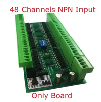 Carte collectrice numérique à commutation d'entrée isolée optiquement 16/32/48CH NPN/PNP Module RS485 Modbus RTU DC 12V 24V
