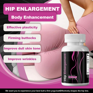 Capsules d'agrandissement des hanches à base de plantes DUOZI avec du palmier nain et du maca pour l'amélioration et le raffermissement du corps, 60 capsules - Product Image 2