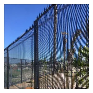 Recinzione vu trasparente zincata ad alta sicurezza 358 recinzione Anti salita