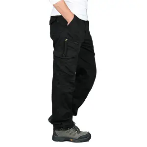 2023 New Arrival Loose Casual Pants Plus Size Outdoor Work Fashion Pants Multi-pocket Style Cargo Pants Long